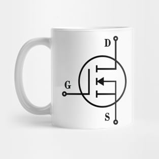 Mosfet Symbol Mug